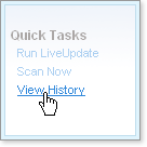 Click the View History link