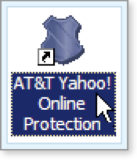 Double-click the Online Protection desktop icon