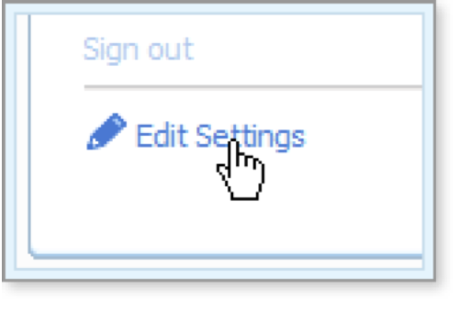 Click Edit Settings to change Parental Controls settings.